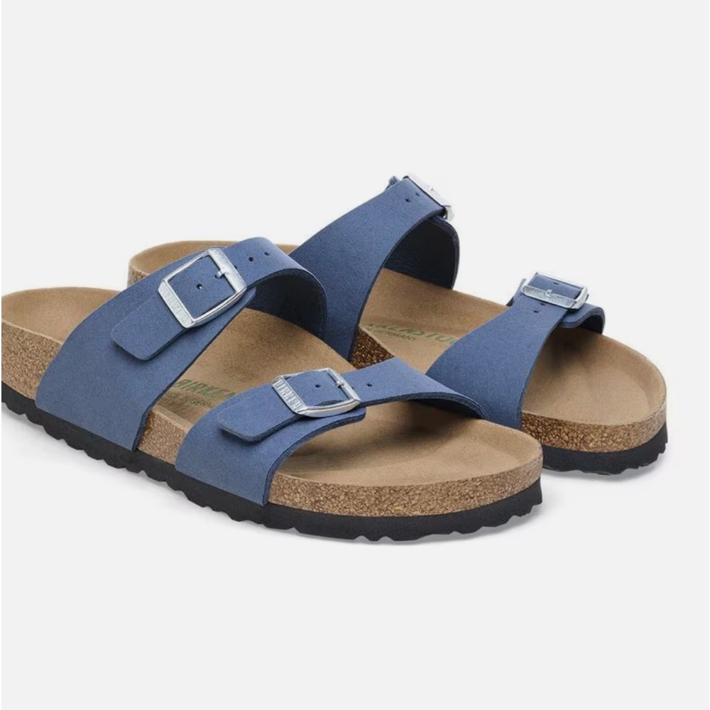 Birkenstock Sydney Vegan Sandal in Elemental Blue